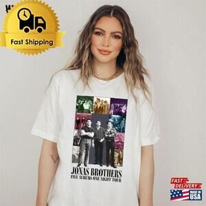 Retro Jonas Brothers The Eras Tour Shirt T-Shirt Classic